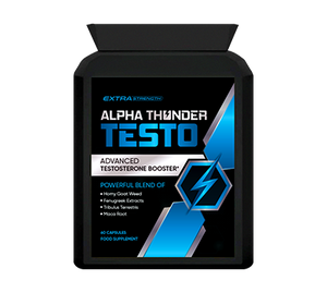 Alpha Thunder Testo Male Enhancement Pills Testosterone Booster - Limited Stock